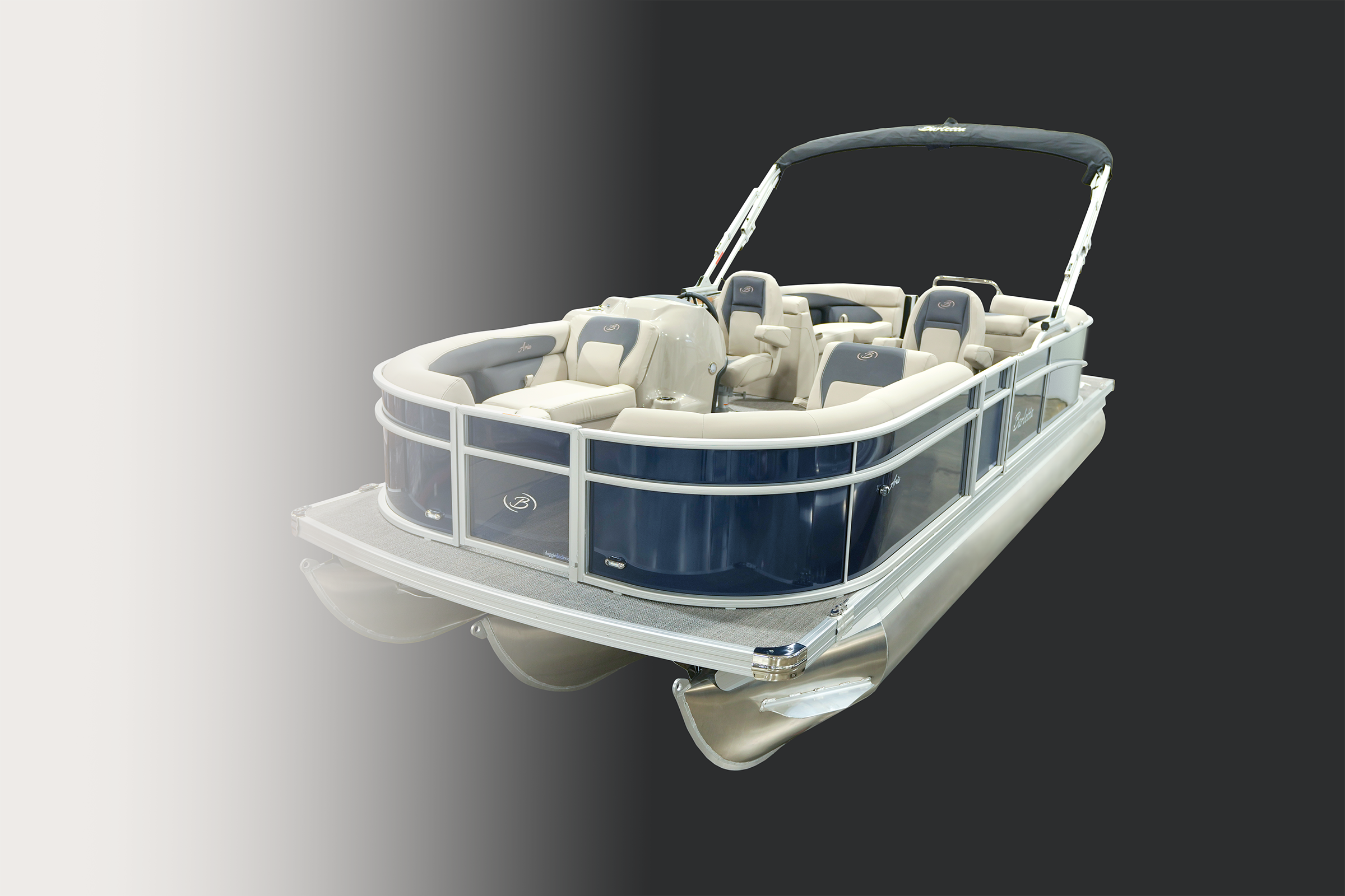 Aria Pontoon Boat Floorplans