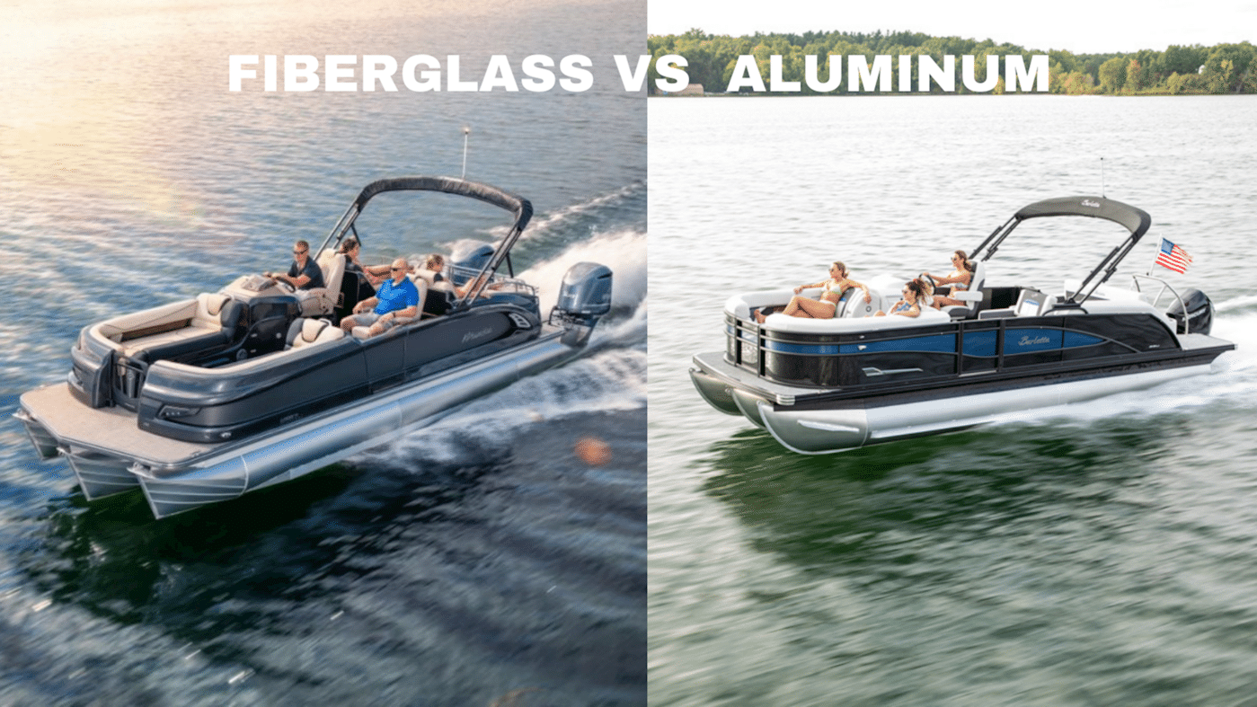 Fiberglass vs Aluminum Pontoon Boats (Which is Best for You)